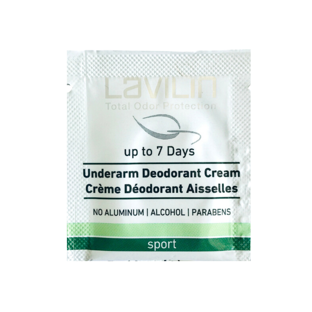 Underarm Sport Deodorant Cream Sample