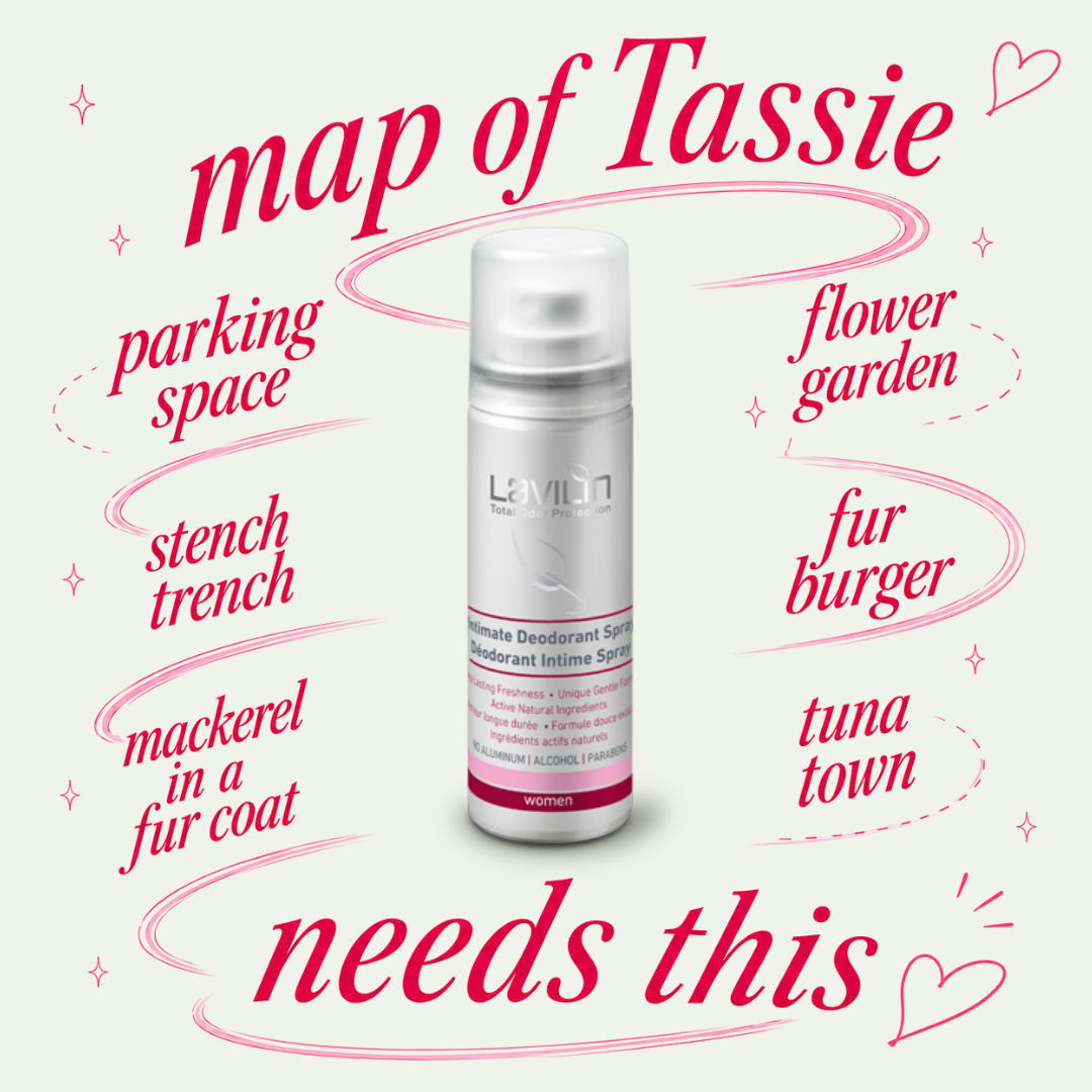 Intimate Deodorant Pump Spray